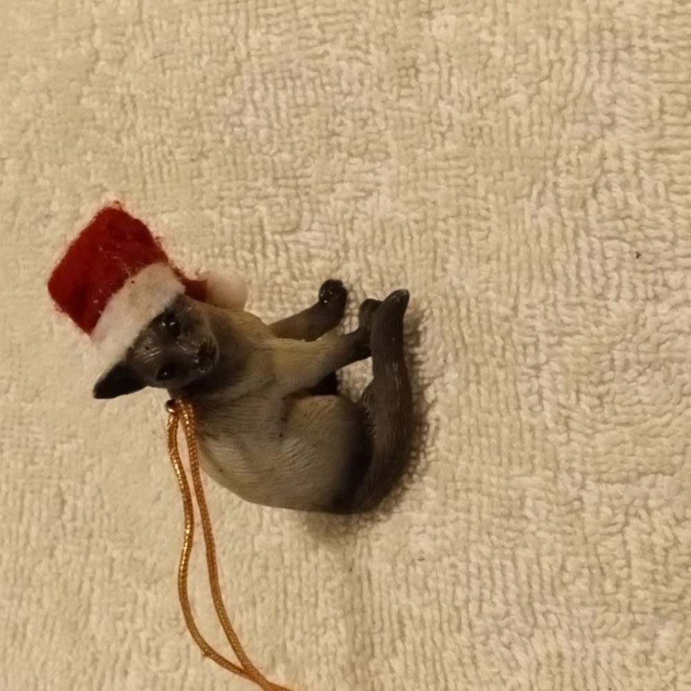 🌟 Ganz Cat Christmas Ornament